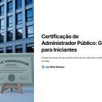 1 Certificacao de Administrador Publico Guia para Iniciantes