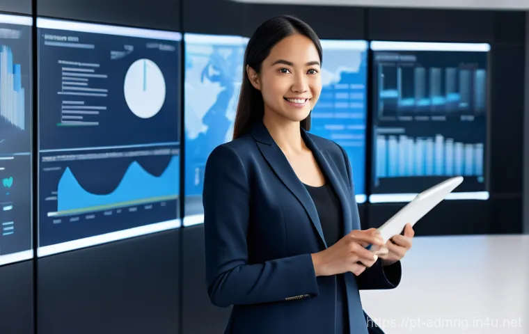 행정관리사 자격증 활용 직업 - Prompt 1: The Modern Administrative Professional in a Digital Hub**